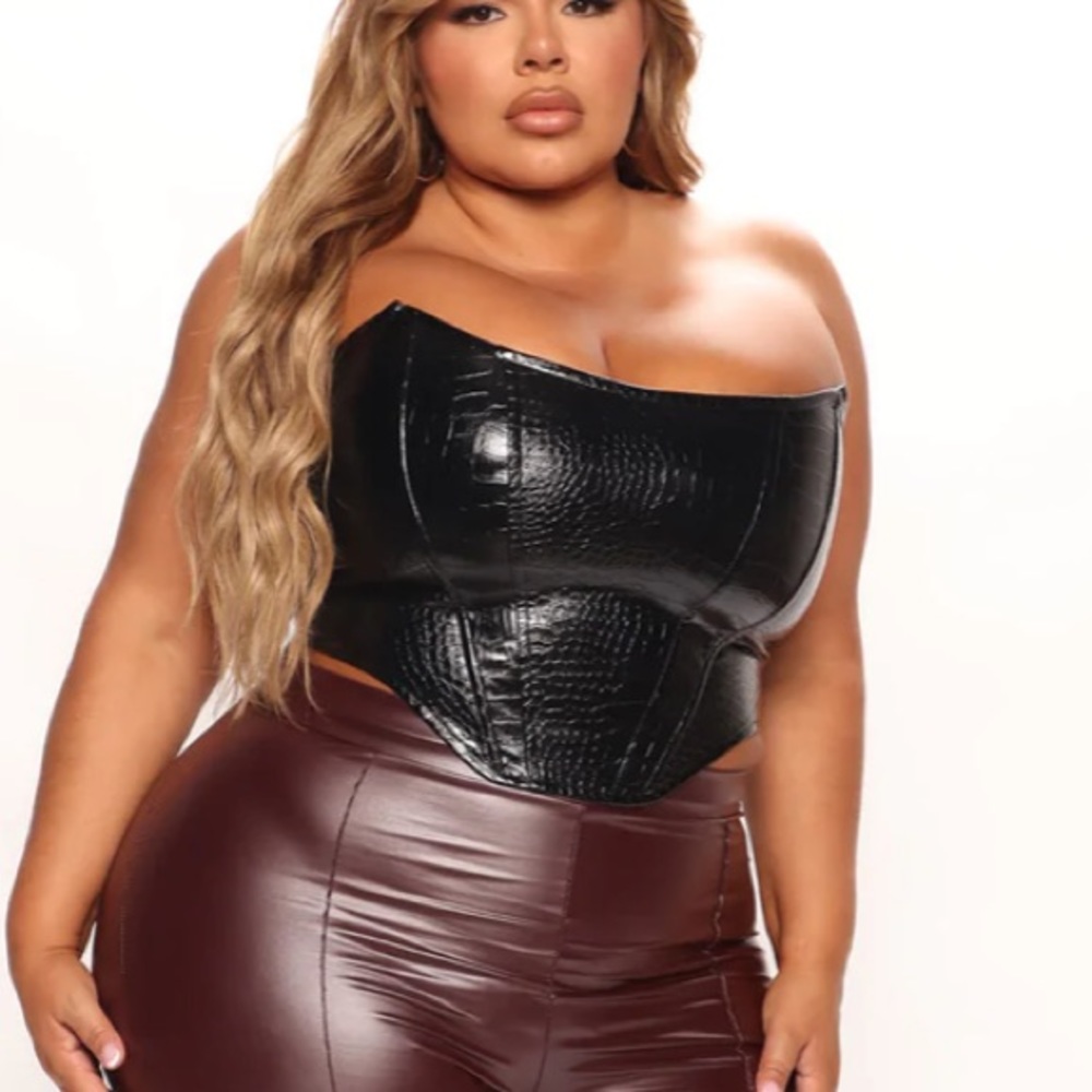 New Black Corset Top